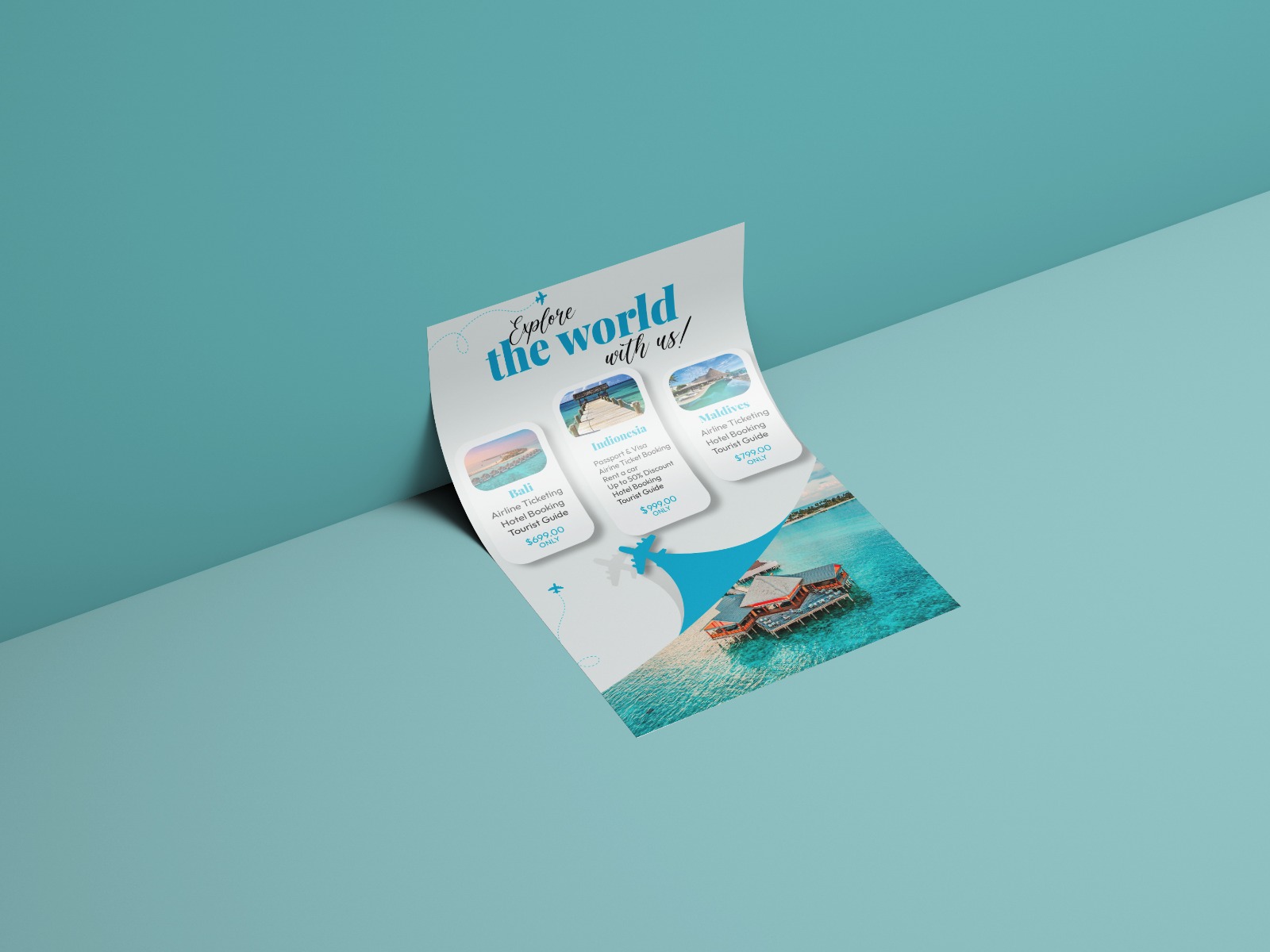 travel flyer